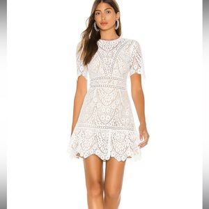 Darian dress by Saylor in white